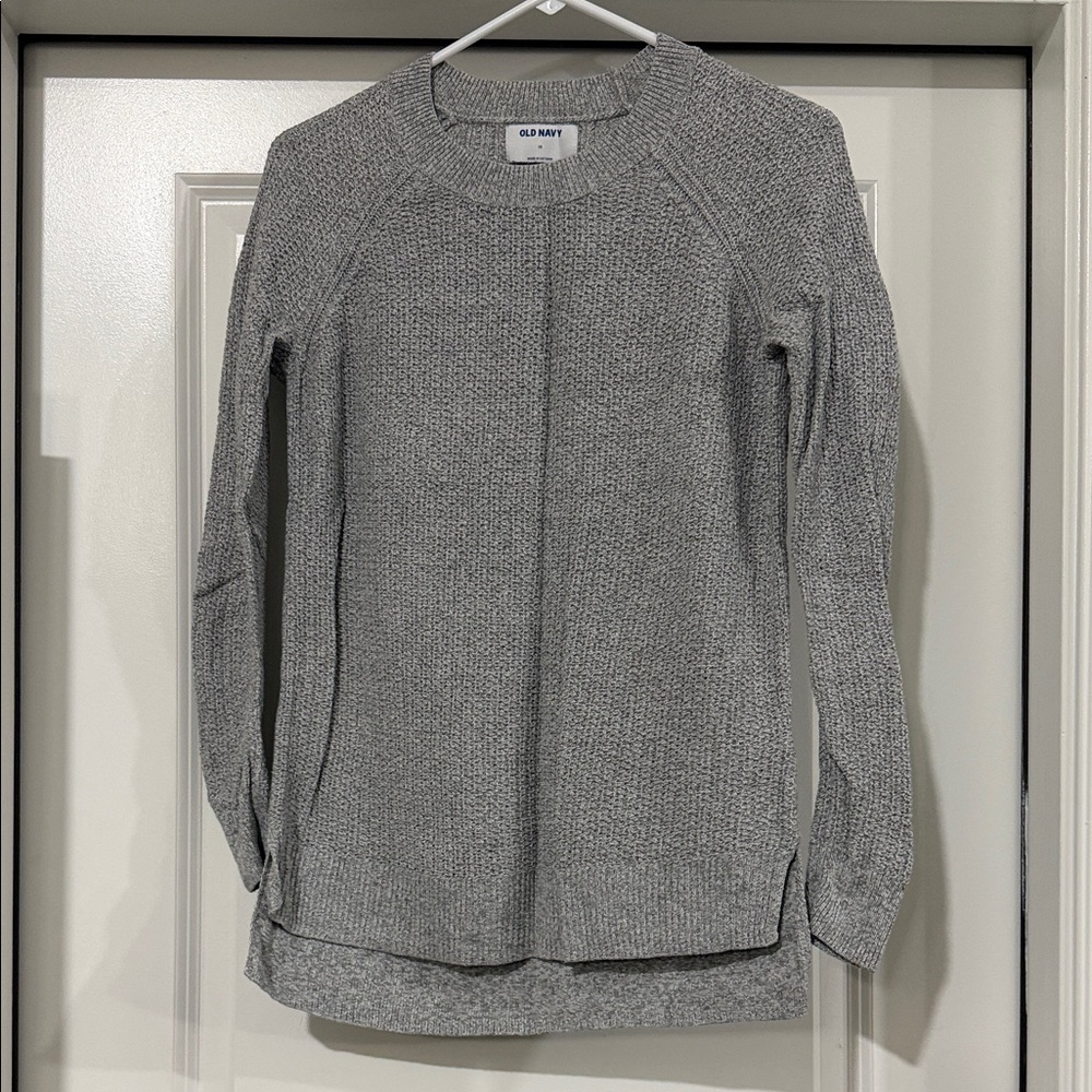 Old Navy Heather Gray Pullover Sweater